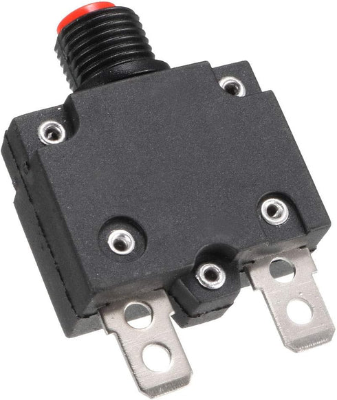uxcell AC 125V/250V 15A Push Button Circuit Breaker for Air Compressor 5 Pcs by uxcell