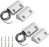 Aoje-Link MC-56 NC Wired Magnetic Switch Door Window Reed Switch Micro Alarm Security Silver Gray 2pcs