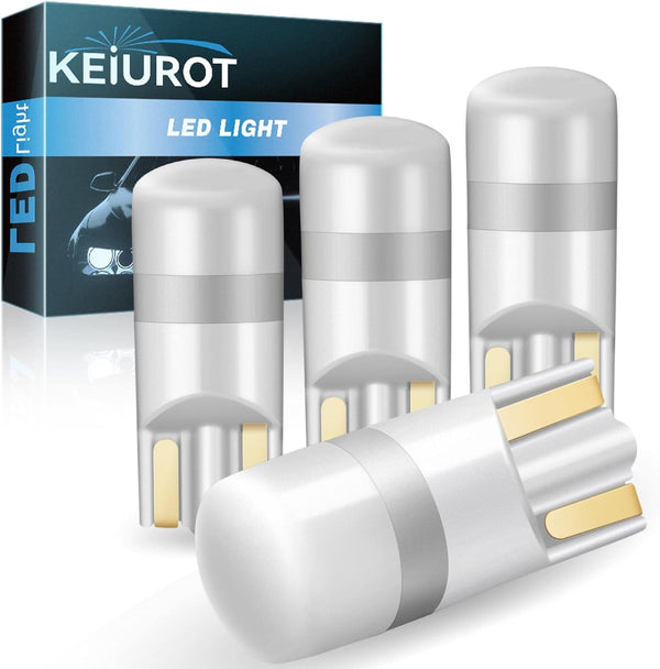 Keiurot House Number Light Bulb Kit 194 193 LED Replacement Address Bulb Warm White 10-30Volt AC/DC Landscape Cabinet