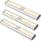 LEPOTEC LED Under Cabinet Lighting,Closet Lights Motion Sensor Light Rechargeable Cabinet Lights