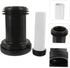 2pcs Toilet Connecting Water Flush Extension, Lengthened Toilet Parts for Wall Drain
