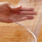 HYTESCO Clear PVC Table Protector 1.5 mm Thick 12x18 Inch Transparent Vinyl Pad