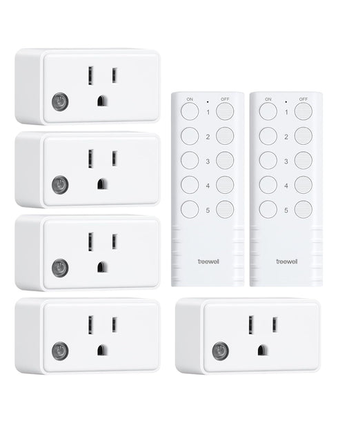 Remote Control Outlet, 200FT Long Range Wireless Light Switch, Mini Remote Outlet