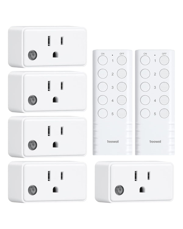 Remote Control Outlet, 200FT Long Range Wireless Light Switch, Mini Remote Outlet
