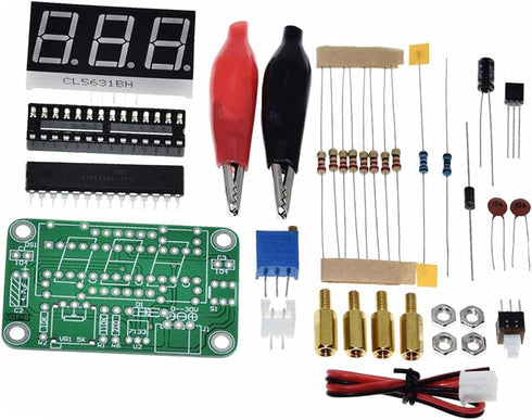 HiLetgo VOT-8 DIY Kit for Student Electronic Exercise, Voltage Meter Electronic Production Suite