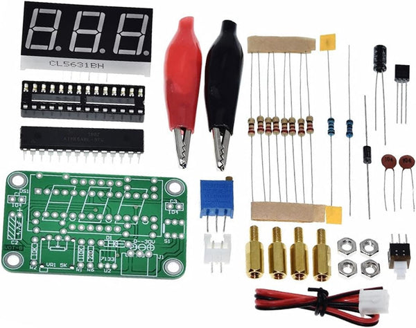HiLetgo VOT-8 DIY Kit for Student Electronic Exercise, Voltage Meter Electronic Production Suite