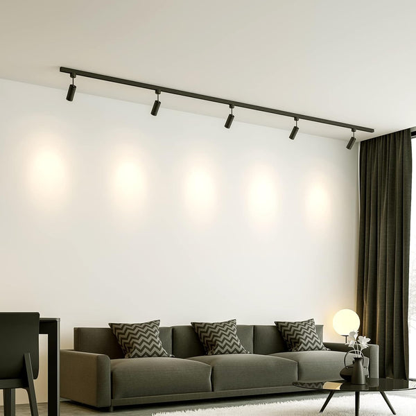 GU10 LED Light Bulbs, 7W Warm White 3000K, 50W-60W-75W Equivalent, Non-Dimmable, 650Lm for Track Spot Lighting, 6 Pack