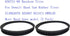 650721-00 Bandsaw Tires For Dewalt Band Saw Rubber Tires 514002079 A02807 DCS374 DWM120 More Band Saws model (2 Pack)