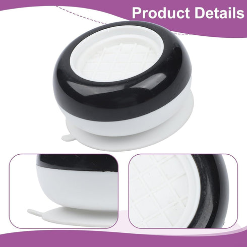 Tufgo 10x10x5 cm Washing Machine Anti Vibration Pads with Non Slip Shock Absorbing Feet for Top Load Washers Noise