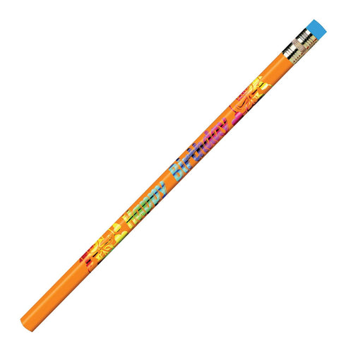 Moon Products Happy Birthday Pencils, Pack of 12