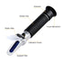 Optics Alcohol Refractometer, Automatic Temperature Compensation Alcohol Meter for Measuring Spirit Alcohol Content