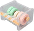 Transparent Multi Masking Tape Cutter Dispenser, Visible Roll Tape Holder for Home and Office