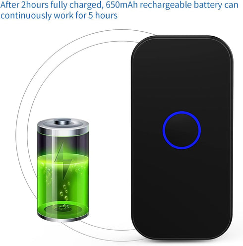 Bluetooth 2D Wireless Barcode Scanner, Symcode 3-in-1 USB Wired & 2.4G Wireless & Bluetooth 4.1 Reader
