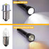 Light LED Conversion Kit for Maglite, 3W DC 4-12V LED Flashlight Bulbs, 2 Pack for 3-6 Cell C/D Flashlights