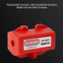 FILFEEL 4pcs Plastic Electrical Plug Lockout - Industrial Tool for Most Plugs and Shackle Diameter, ABS Material