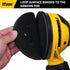 10 Pack 5 Inch 8 5" Holes Soft Density Interface Pads Hook and Loop Sponge Cushion Buffering Backing Pads