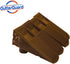 Downspout Gutter Guard - 4-Pack to Eliminate Clogs from Leaves and Debris (Brown)