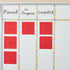 Juvale 8 Pack Bright Red Sticky Notes - 3x3 Inch Self-Stick Note Pads for Home, Office Supplies, 100 Sheets Per Pad