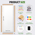Magnetic Dry Erase Whiteboard Paper, 50 x 18 Inch, Self Adhesive Magnetic Dry Erase Sticker for Wall, Includes 50