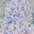 34ft 100 Bulbs 4" Commercial Novelty Lights Christmas String Lights, Blue LED on White Wire, Spacing, Connectable