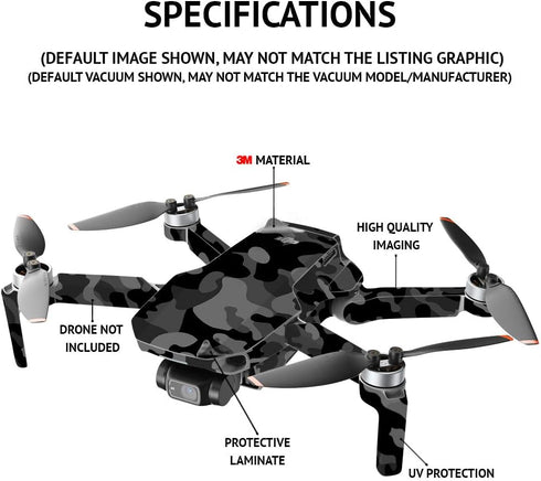 MightySkins Fiery Flow Vinyl Decal Wrap Cover for DJI Mini 2 Portable Drone | Unique, Durable, Easy to Apply, Remove |