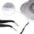 HQMaster 2mm x 50 m Adhesive Sticker Tape, Tweezers, B7000 Adhesive Glue for Use in Cell Phone Repair Double Sided Layer Strong Adhesive Tape Long Roll