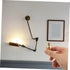 M10 180-Degree 1-Piece NUOBESTY Swivel Adapter for Wall Sconces and Pendant Lights Adjustable Light Socket Extender