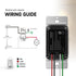 ECOELER Motion Sensor Light Switch, Occupancy & Vacancy Model Motion Activated Wall Switch, Single Pole Sensor Switch