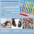 Inkless Magic Pencil Infinity, Inkless Pencil with Eraser, 12PCS Mixed + 12PCS Color Pencil Tips for Kids