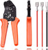 Tnisesm SN-48B Ratcheting Wire Crimper Tools, AWG 26-16 (0.5-1.5mm ) for Open Barrel Terminals
