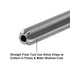 uxcell Chucking Reamer Set, 1/8" 3/16" 1/4" 5/16" H7 Accuracy High Speed Steel for Bore Machining