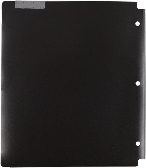Five Star 4 Pocket Folder, Plastic, High Capacity, 1 Count, Color Selected for You (33190)