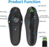 Presentation Clicker Remote for PowerPoint - RF 2.4GHz Wireless Presenter USB for Mac, Keynote, Computer, Laptop