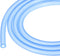 3.3ft Blue Silicone Tubing, 3/8" ID x 1/2" OD Pure Industrial Plastic Hoses for Pump Siphoning