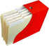 Evelots Magazine File Holder - Set of 24 Multi Color - Sturdy Cardboard Office Desk Organizer - Easy Assemble, Full 4