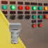 Digital LED Display Indicator Voltmeter and Ammeter, Multimeter Voltage AC50-500V, Current Meter 0-100A