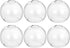2 Pack 1.65 5.1 5.9 Clear Glass Shades Globes, Glass Lamp Shade Covers Replacements, In Fitter In Height In Diameter