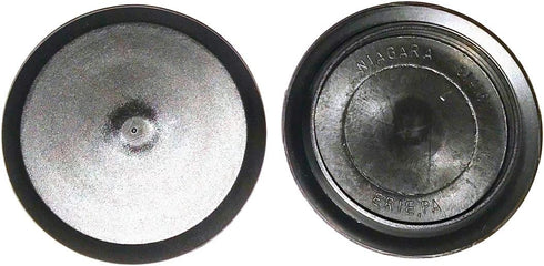 90 Piece Flush Mount Black Hole Plug Assortment for Auto Body and Sheet Metal