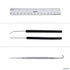 Stainless Steel Dissection Kit for Biology Lab & Anatomy, Scalpel Knife Set for Medical & Veterinary Students, 12 Pcs