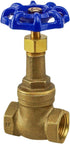 Midline Valve I44U256 Long Bonnet Gate Valve with Wheel Handle, Heavy Duty, Lead-Free, 3/4 in. FIP