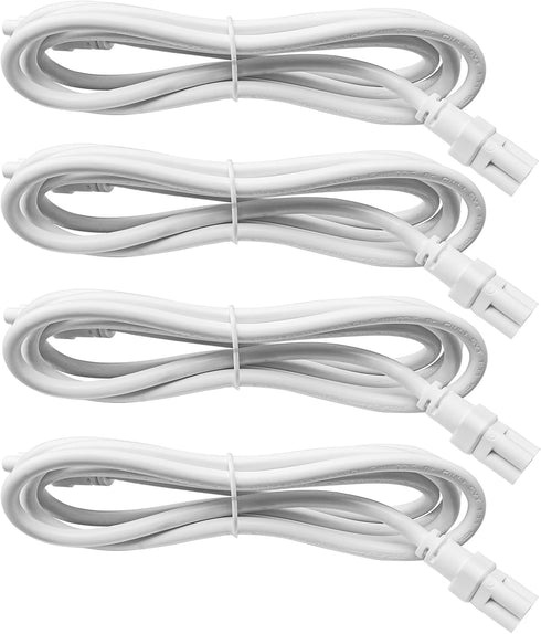 DiCUNO T5 T8 Tube Light Extension Cords 4.9FT, Female to Female 3 Pin LED Tube Connector Cable