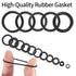 O Ring Assortment Kit, 360 Pcs Rubber Washer O-Rings, 24 Sizes for Faucet, Hose, Automotive Repair