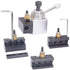 Set Package Mini Aluminium Quick Change Tool Post Holder Boring/Turning Facing Holder Kit for Table Hobby Lathes
