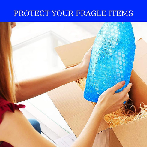 packbabol Bubble Cushioning Wrap Rolls 2-Pack, 12 Inch x 72 Feet 3/16" Air Bubble, Moving Wrap for Packing, Moving