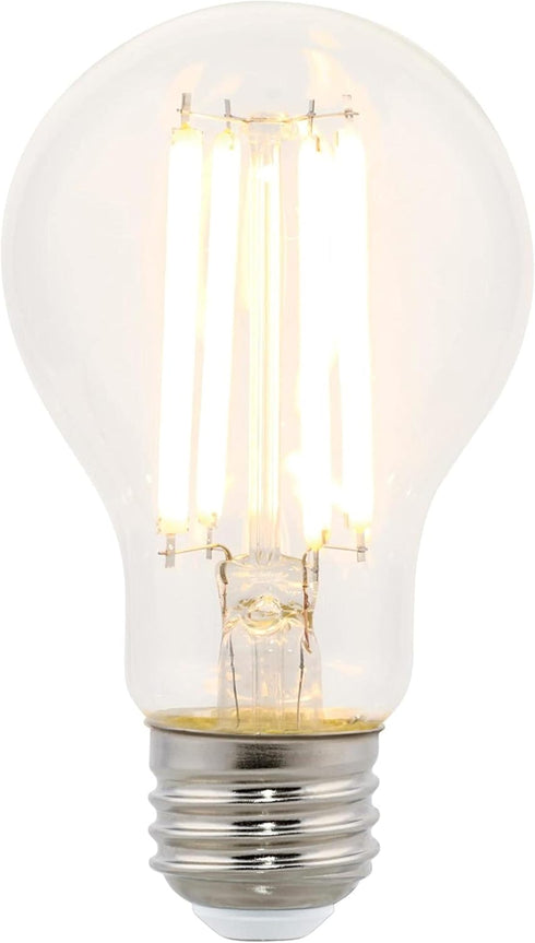 Westinghouse 5255000 A19 Dimmable Clear Filament LED Light Bulb, 10 Watt (100 Watt Equivalent), Medium Base