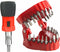 Denture Drill Bit Holder, Dentist Gift, 3D Sculpture Desk Decor, 28PCS 1/4