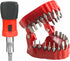 Denture Drill Bit Holder, Dentist Gift, 3D Sculpture Desk Decor, 28PCS 1/4