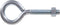 The Hillman Group 512 Eyebolts with Nuts, 5/32 x 1 5/8-Inch, 15-Pack, Zinc