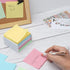 Memo Pads with Cube, 500 Sheets Note Pads in Cube, 3x3 Inch White Note Holder, Non-Sticky Notepads for Home Office