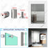Alise 1" x 1.38'' Wall Mount Glass Standoff Screws - Pack of 4, Stainless Steel Sign Mounting Bracket Hardware, Brushed